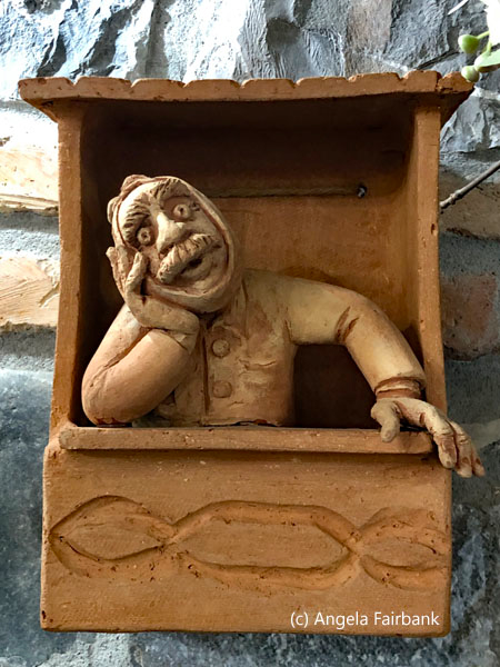 art at hotel in Sheki 
