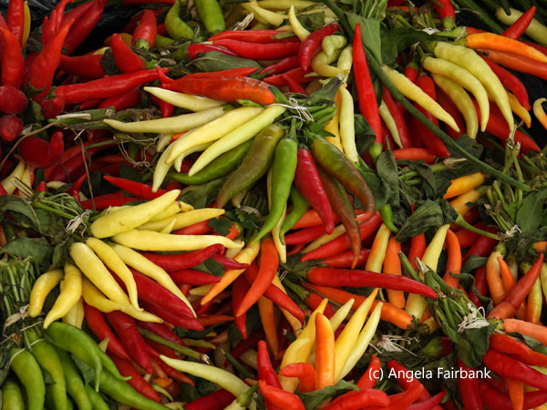 colourful peppers