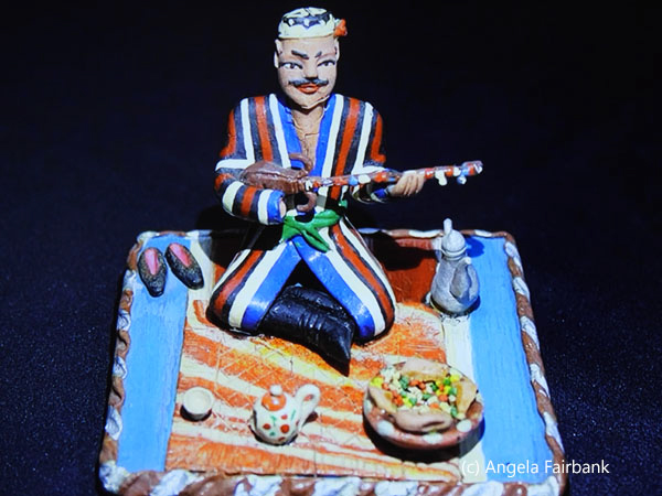 figurine at museum