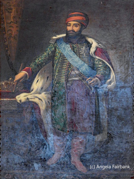portrait of Georgian King Erekle II