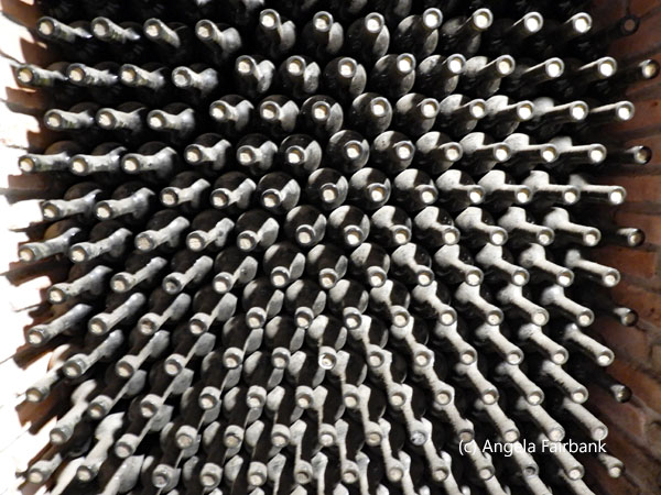 wine bottles at Khareba
