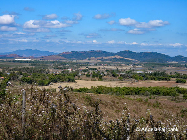 view on hike from site 2 to site 3 2