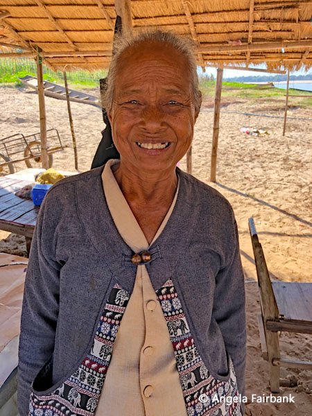 old woman vendor