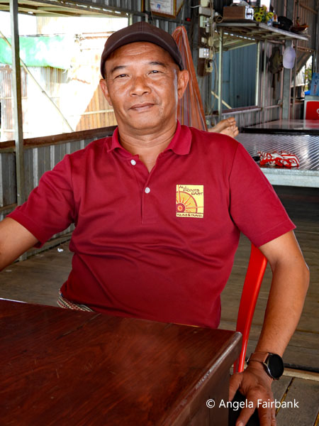 our Cambodian guide Chet
