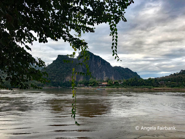 the Mekong across from the Pak Ou Caves
