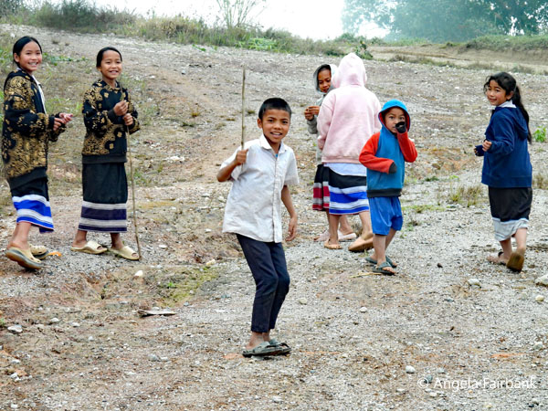 children at traffic stop 3