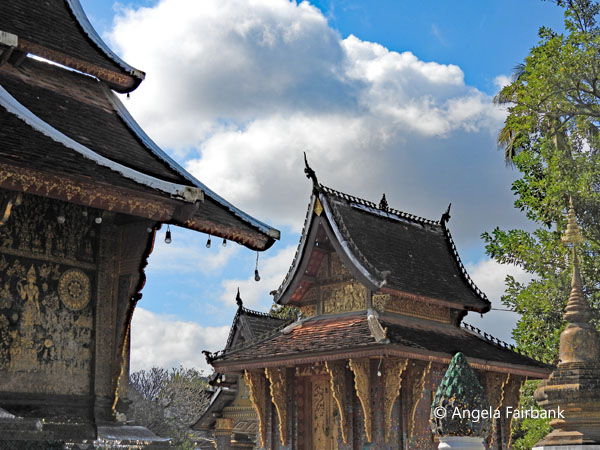 various buildings at Wat Xiengthong