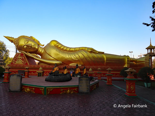 lying down buddha