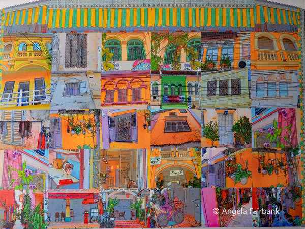 David Holliday art at hotel 7