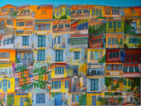 David Holliday art at hotel 8