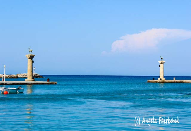 Rhodes, Greece, copyright Angela Fairbank