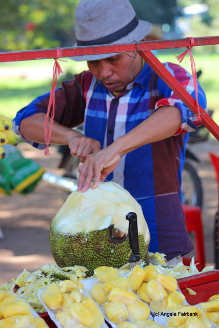 Surian vendor at Angkor Wat