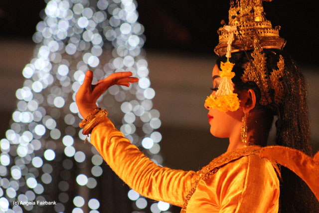 Main dancer at Apsara Dance Show at Sokha Hotel 2