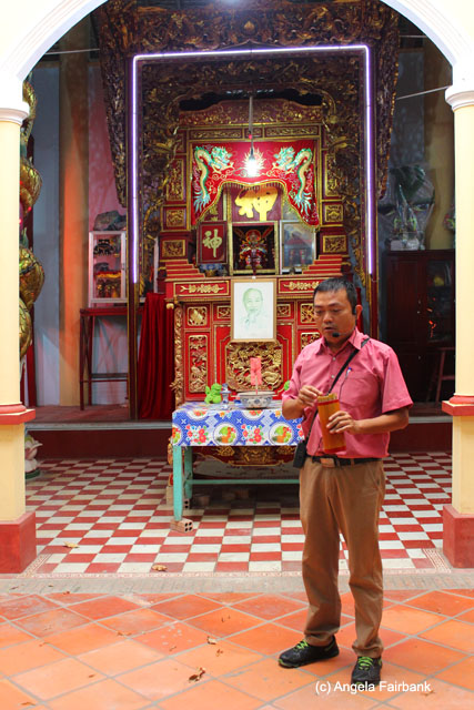 Tai at the first temple