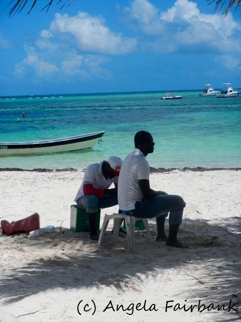 men sitting