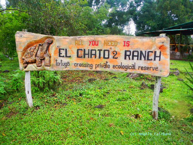 sign at el chato ranch