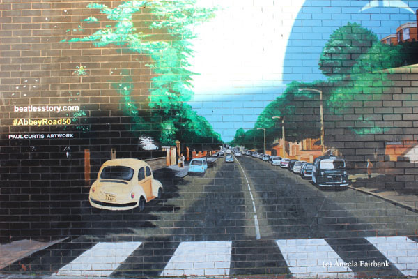 abbey road graffiti