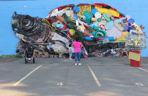 tortoise mural