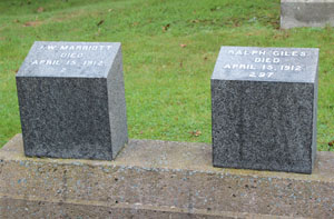 grave of J.W. Marriot