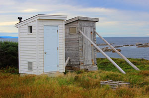 outhouses