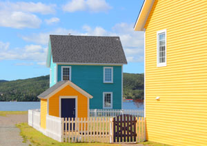 colourful houses