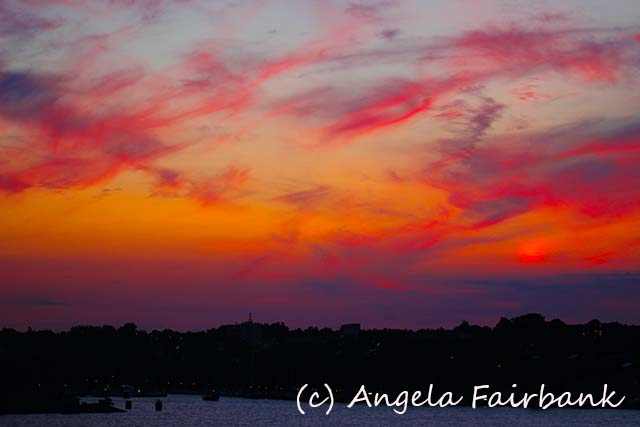Kiel Canal, copyright Angela Fairbank