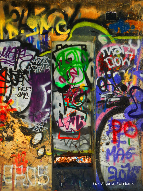 graffiti on wall-1