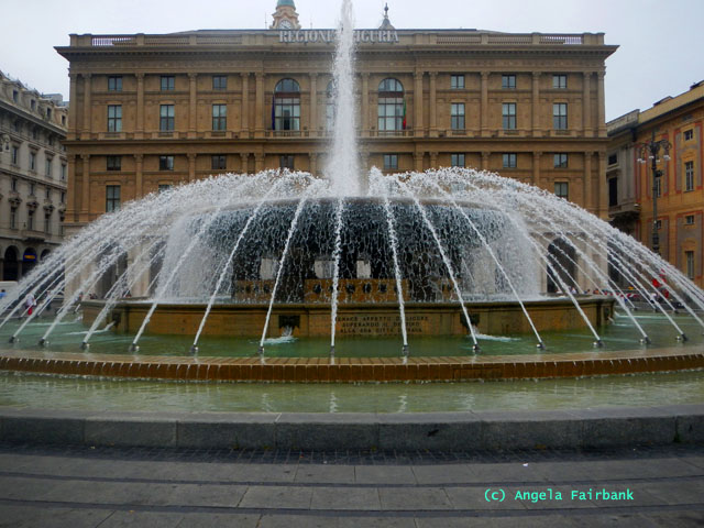 Ferarri square and fountain