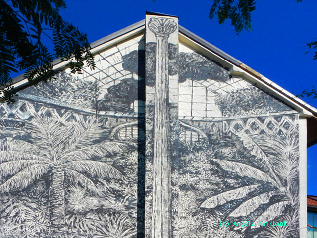 decorated house