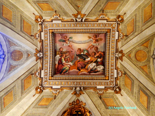 santa maria maggiore ceiling