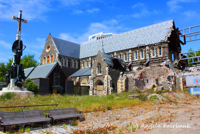 Christchurch, New Zealand, copyright Angela Fairbank