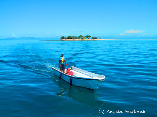 Port Denarau, Fiji, copyright Angela Fairbank