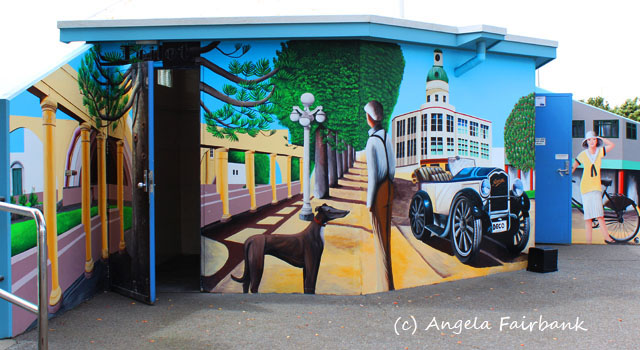 Napier, New Zealand, copyright Angela Fairbank