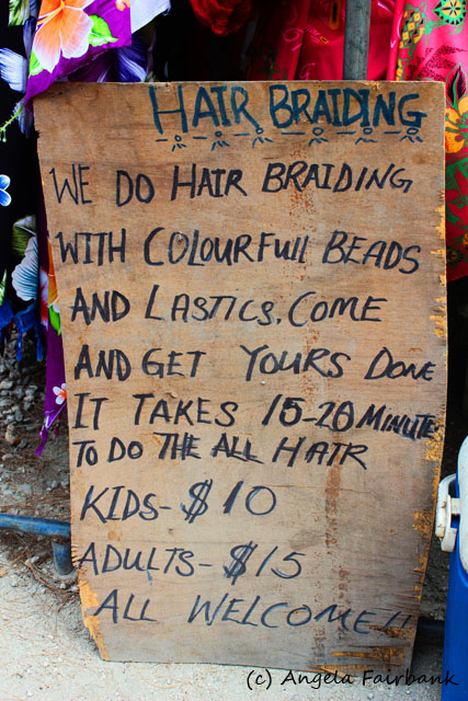 Vila, Vanuatu, copyright Angela Fairbank