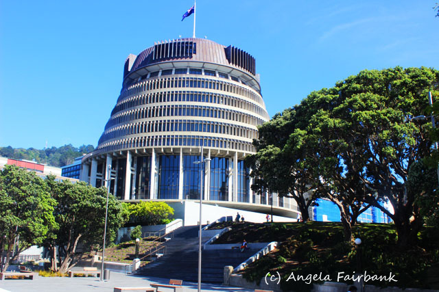 Wellington, New Zealand, copyright Angela Fairbank