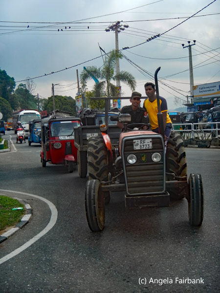 tractor in Ella