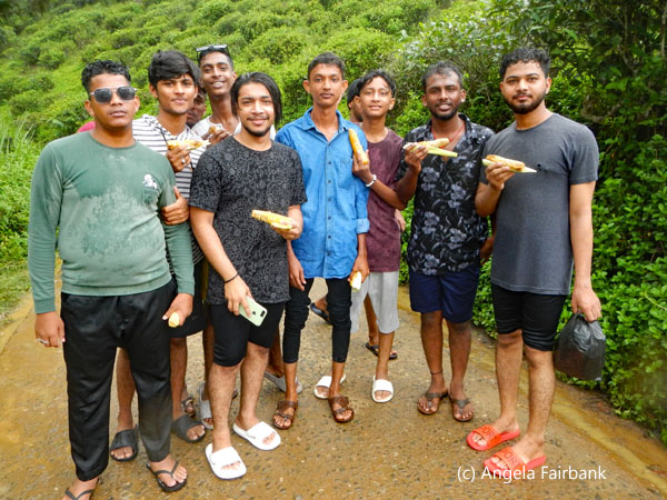 group of young men