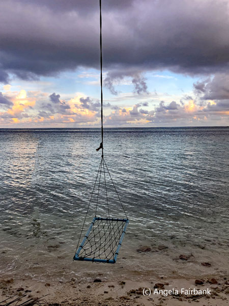 swing on the sea