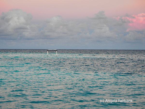 sunset on fulidhoo