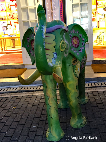 paper mache elephant