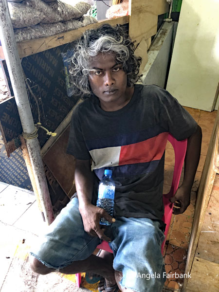 youth at market