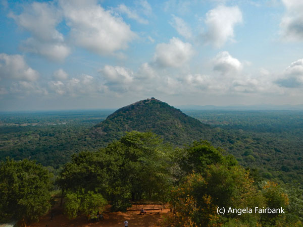 view of opposite hill