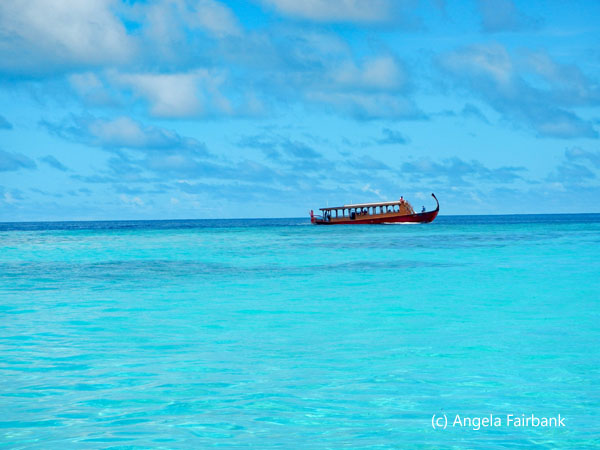 turquoiserie with boat