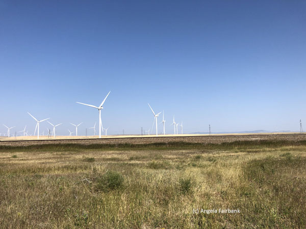 wind turbines