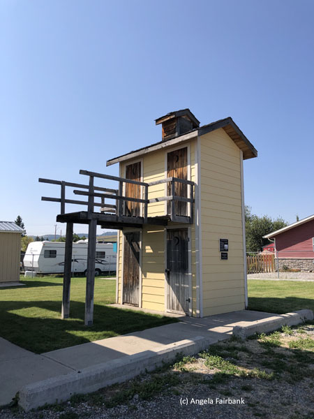 double decker outhouses