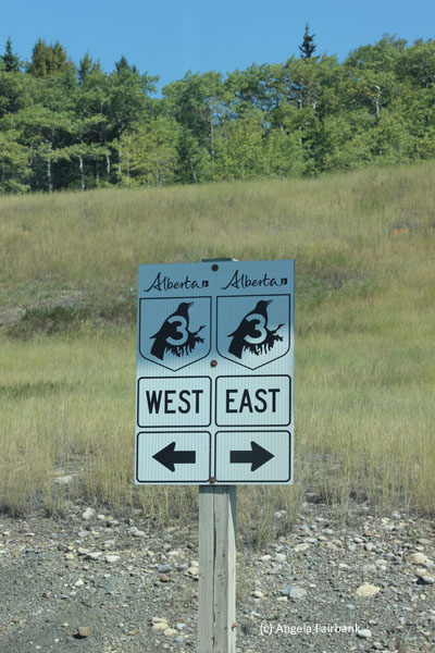 road sign
