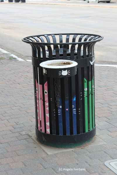 garbage can