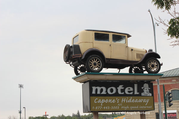 hotel sign