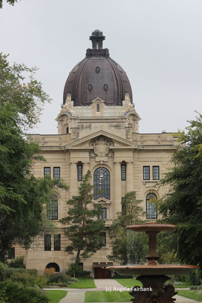 back of legislature