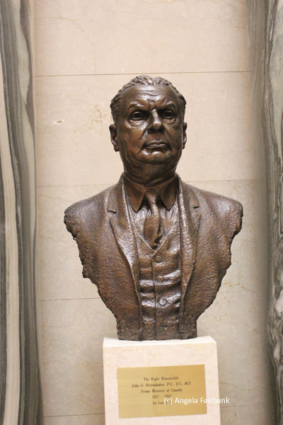diefenbacker bust
